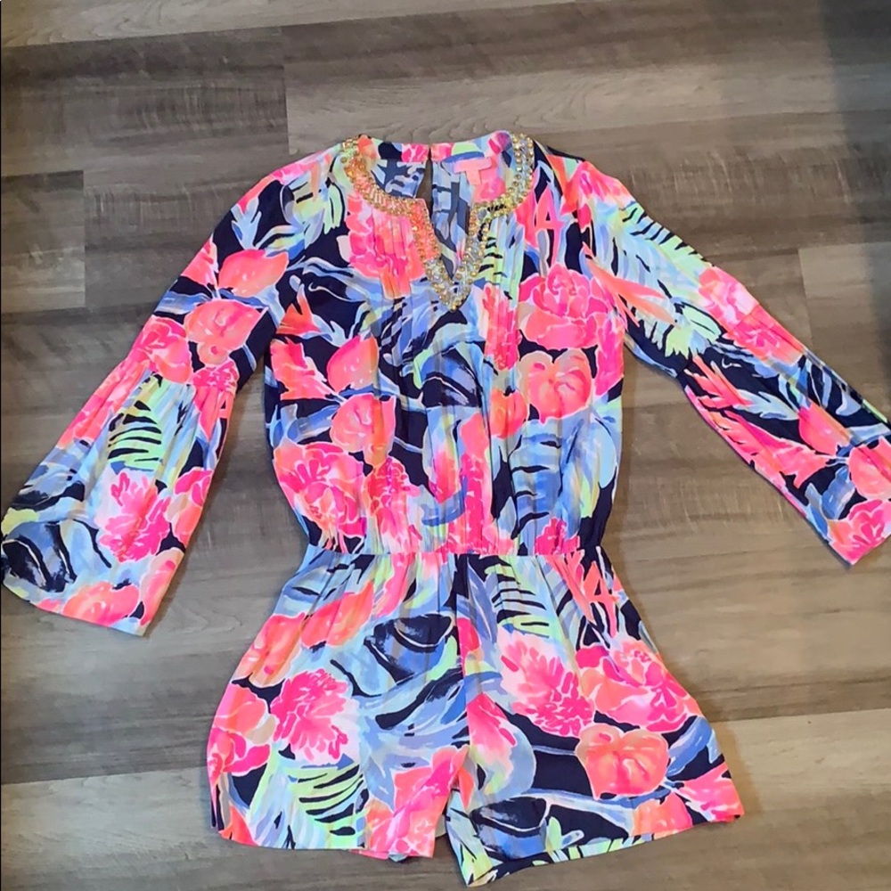 WORN ONCE Lilly Pulitzer romper